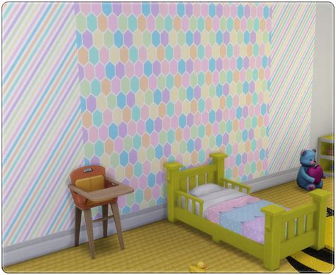 Sims 4 Ccs The Best Wallpapers Pastel By Annett85