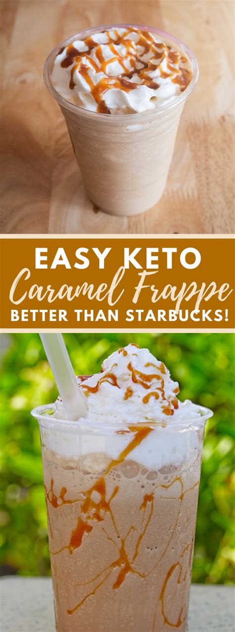 Sugar Free Caramel Frappuccino Recipe Keto Style Drinks