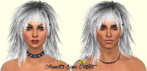 Wild Hair Recolors At Annetts Sims 4 Welt Sims 4 Updates