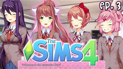 Monika Is Causing Glitches Already The Sims 4 Doki Doki Literature