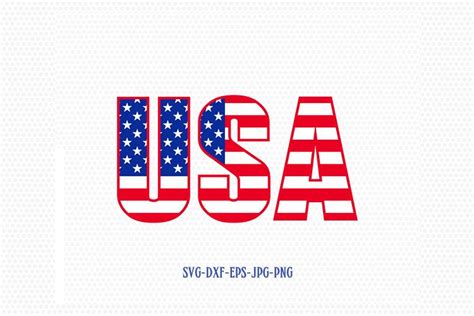 Usa Usa Svg American Flag Flag Svg Design Bundles