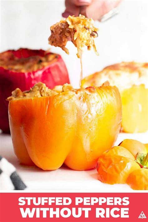 New Stuffed Peppers Without Rice Are One Of The Best Low Carb Recipes