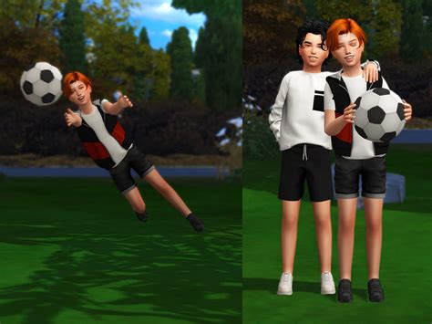 The Sims Resource Soccer Game Pose Pack