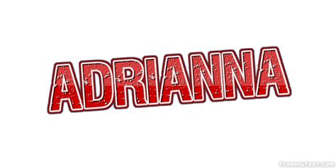 Adrianna Logo Free Name Design Tool From Flaming Text