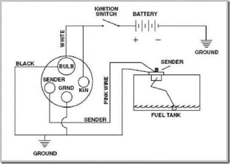 3 gauge rigging kit fuel management gauge. Marine Fuel Gauge Wiring Diagram Schematic | Wire