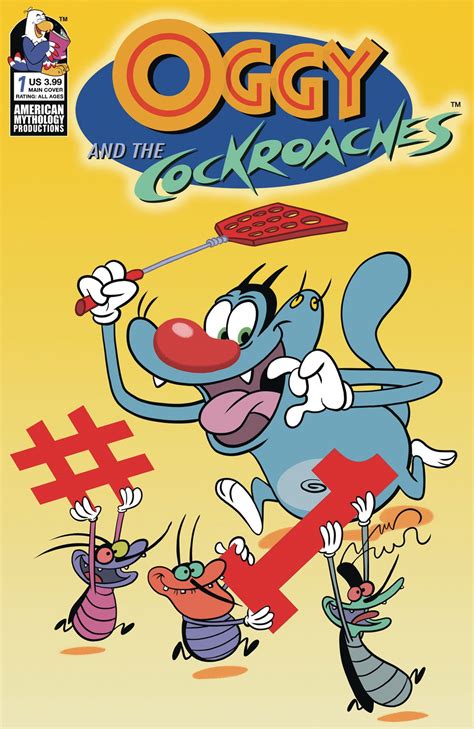 Oggy And The Cockroaches 1 Rankine Cover Fresh Comics