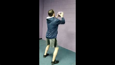 Squat Med Ball Throws Youtube
