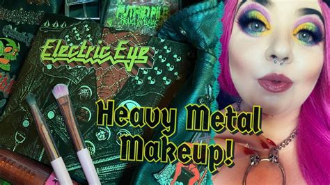 Heavy Metal Makeup Electric Eye Kvlt Cosmetics Eyeshadow Review