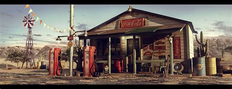 Vintage Gas Station Wallpapers Top Free Vintage Gas Station