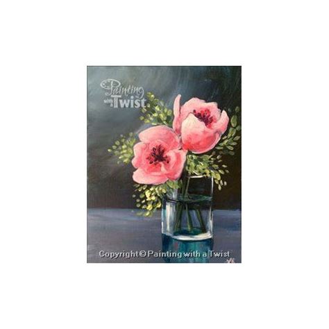 Painting With A Twist Posh Poppies Painting Event Calendar Poppies