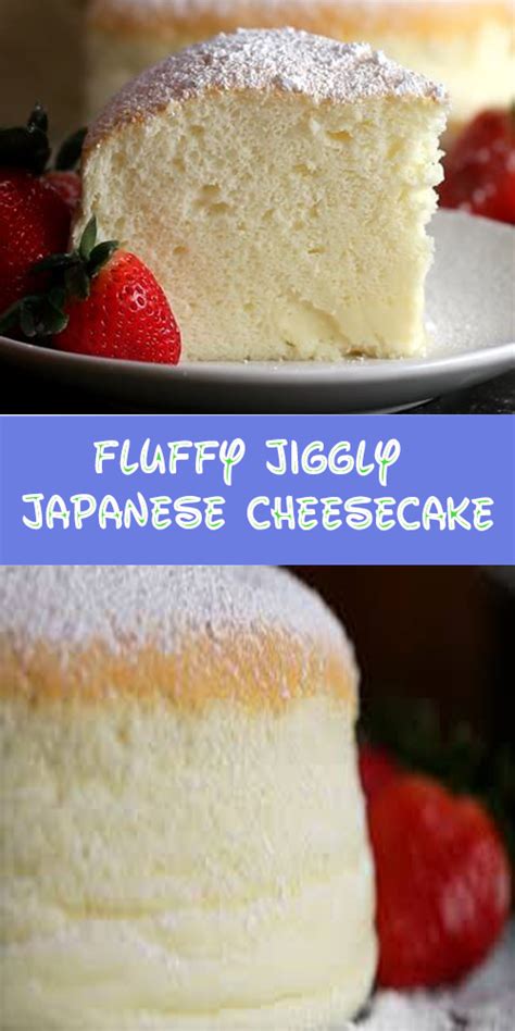 Fluffy Jiggly Japanese Cheesecake Hot From My Oven Asian Desserts Just Desserts Delicious
