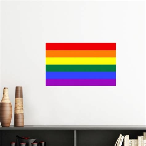 Lgbt Rainbow Gay Lesbian Transgender Bisexuals Support Flag