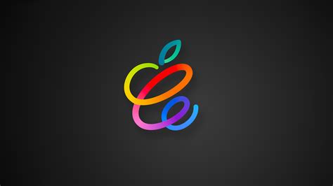 4k Apple Logo Wallpaper Apple Logo 4k Wallpaper Colorful Think