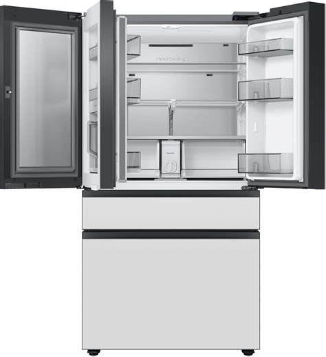 Bespoke 4 Door French Door Refrigerator 23 With Beverage Center™ In