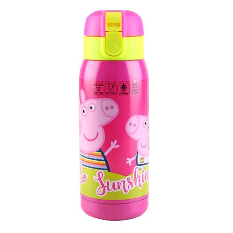 Buy Peppa Pig Sunshine Steel Inner Water Bottle 350 Ml Online At Low