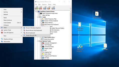 How To Customize The Windows 10 Context Menu Add Remove Items And