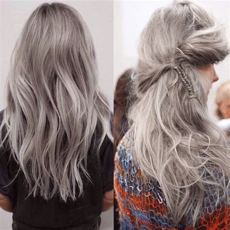Women Are Choosing To Dye Their Hair Grey For The Granny Hair Trend