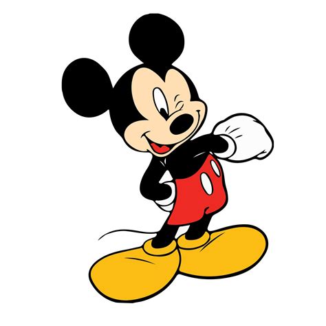 Mickey Mouse Winking Svg File Mickey Winking Cut File Mickey Etsy