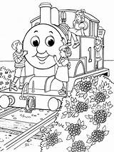 Coloring Thomas Pages Friends Train Boys Print Printable Kids sketch template