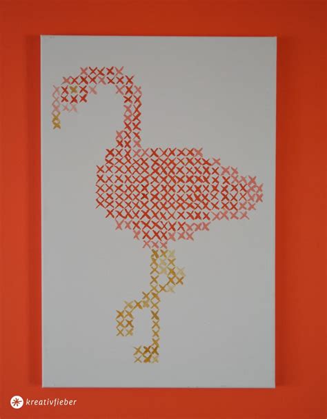 Kostenloser download unserer vorlagen bewerbungsdesigns mit mustertexten für verschiedene berufe DIY: Kreuzstichbild auf Leinwand - Tutorial | Kreativ ...