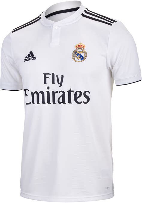 Grey Futbol Boots Adidas Real Madrid Home Jersey Youth Core White