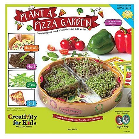 Creativity For Kids Plant A Pizza Garden Craft Kit Creative Gardening