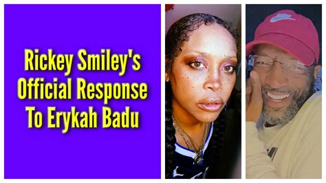 My Official Response To Erykah Badu YouTube