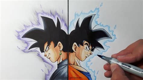 Como Dibujar A Goku Black How To Draw Goku Black Como Desenhar Goku
