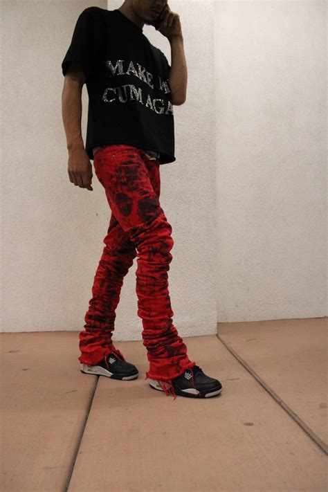 Custom Made Custom Made Stacked Denim Jeans By Shopillermo Grailed