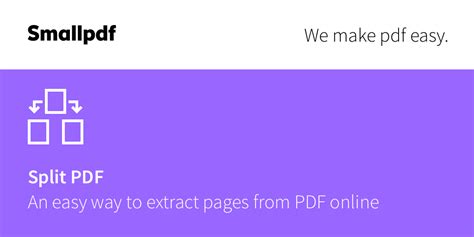 Split pdf documents without email registration. Split PDF - Extract pages from your PDF