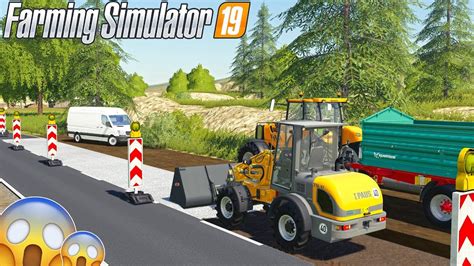Mon Premier Chantier Tp Curage De Route Farming Simulator 19