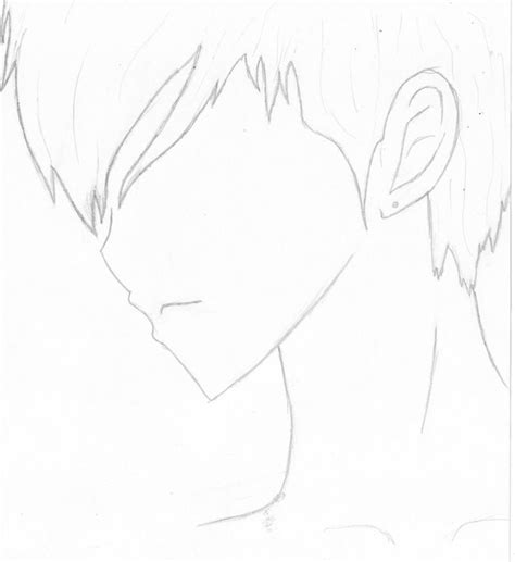 How To Draw Anime Face Side View 8 Steps How To Draw Side View Anime