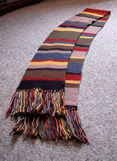 Dr Who Inspired Scarf All Seasons Of The Fourth Doctor Crochet