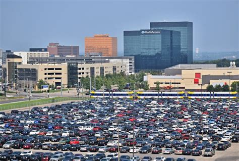 View Of Parking Lot Editorial Stock Image Image Of Horizontal 99590479