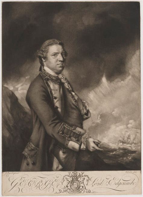 George Edgcumbe 1st Earl Of Mount Edgcumbe Portrait Print National