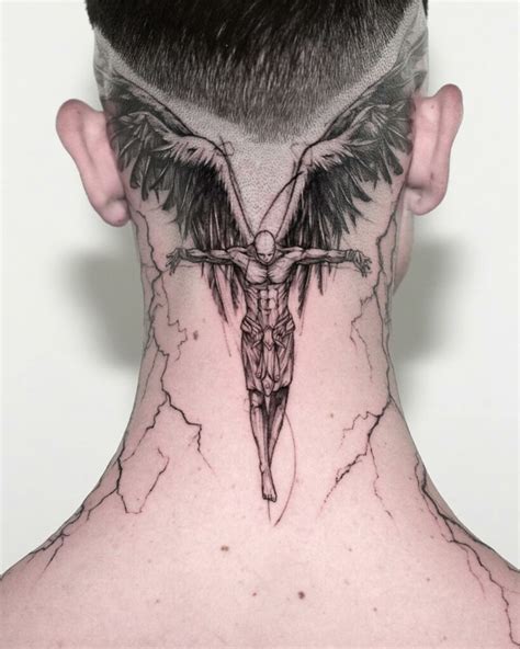 10 Angel Neck Tattoo Ideas That Will Blow Your Mind Alexie