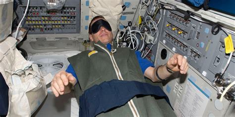 How Astronauts Sleep In Space Business Insider