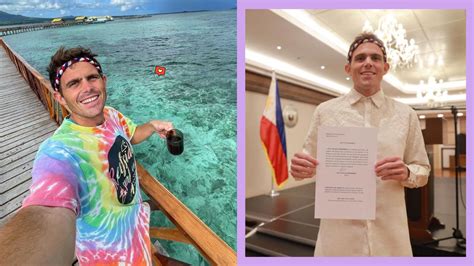 look canadian vlogger took his oath as a filipino citizen