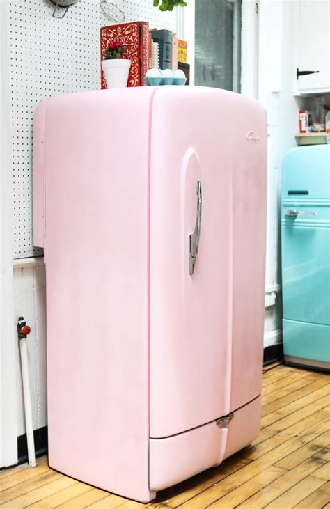 How To Paint A Refrigerator Tips And Photo Tutorial Apartment Therapy