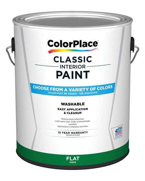 Colorplace Classic Interior Wall And Trim Paint Flat Accent Base 1