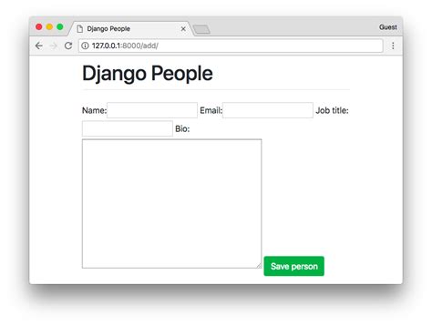 How To Use Bootstrap 4 Forms With Django