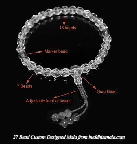 Custom Designed Mala Bracelet Sakura Designs