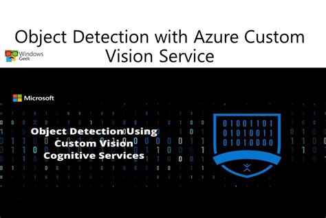 Object Detection With Azure Custom Vision Service Windows Geek The