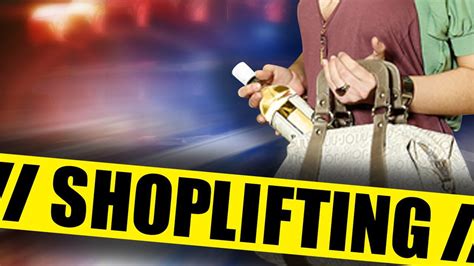 Woman Caught Shoplifting Says She Was Studying Kleptomania