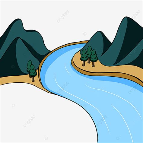 Mountains River Clipart Png Images Small Mountain River Clip Art