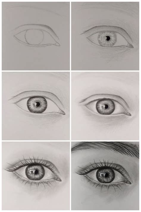 You can use a normal pencil, graphite. Drawing a realistic eye - Narrated - Click On The Link ...