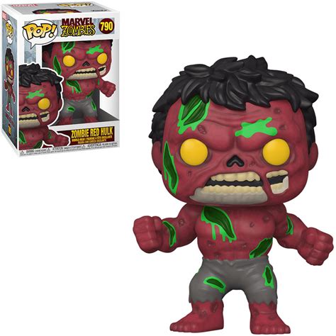 Funko Pop Marvel Zombies Zombie Red Hulk 790 Atacado Collections