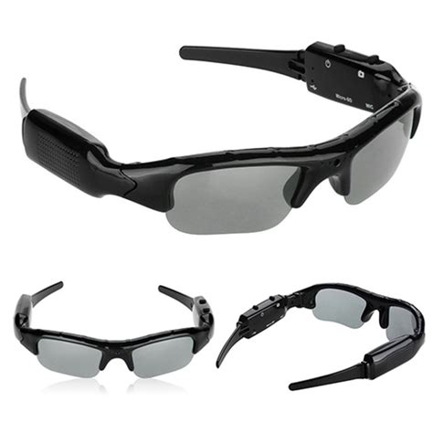 Mini Hd Spy Hidden Camera Sunglasses Eyewear Dvr Video Recorder Cam Tanga