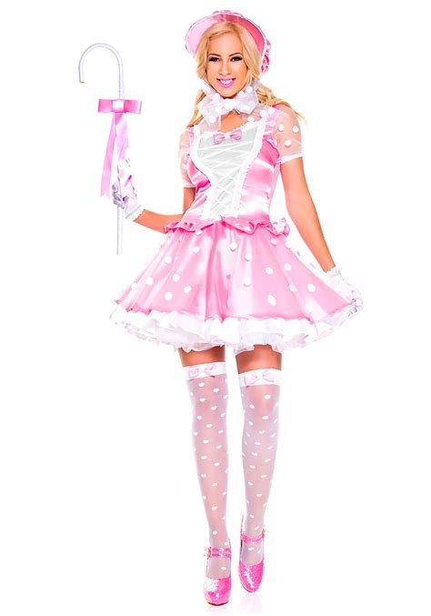 Women S Pink Little Bo Peep Costume