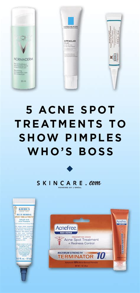the best acne spot treatments by l oréal peau acné santé beauté acné